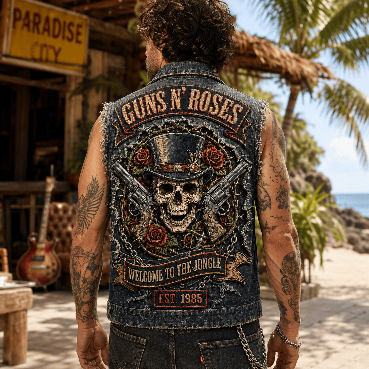 GNR PREMIUM DENIM VEST NTVA