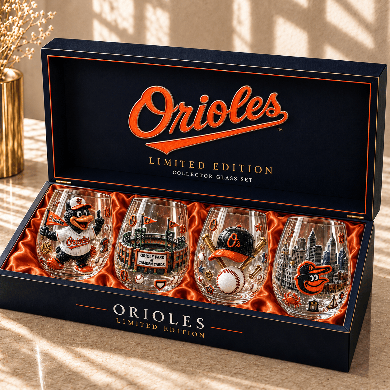 Premium BTMO Whiskey Glass Set TTTT