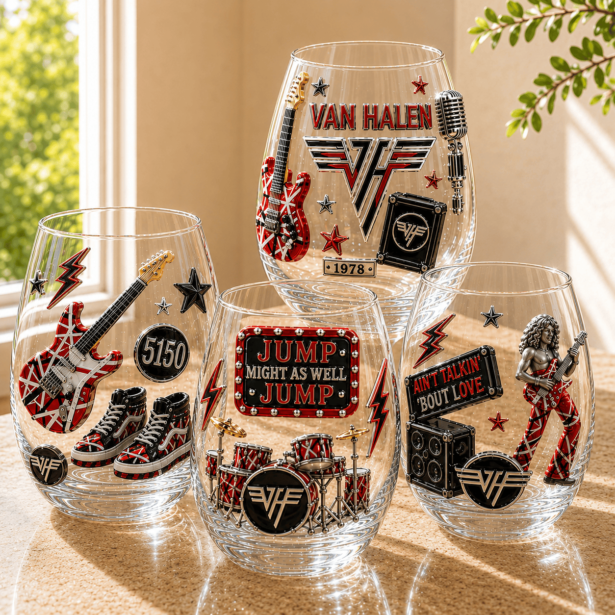 Premium VHL Wine Glass Cup TMH