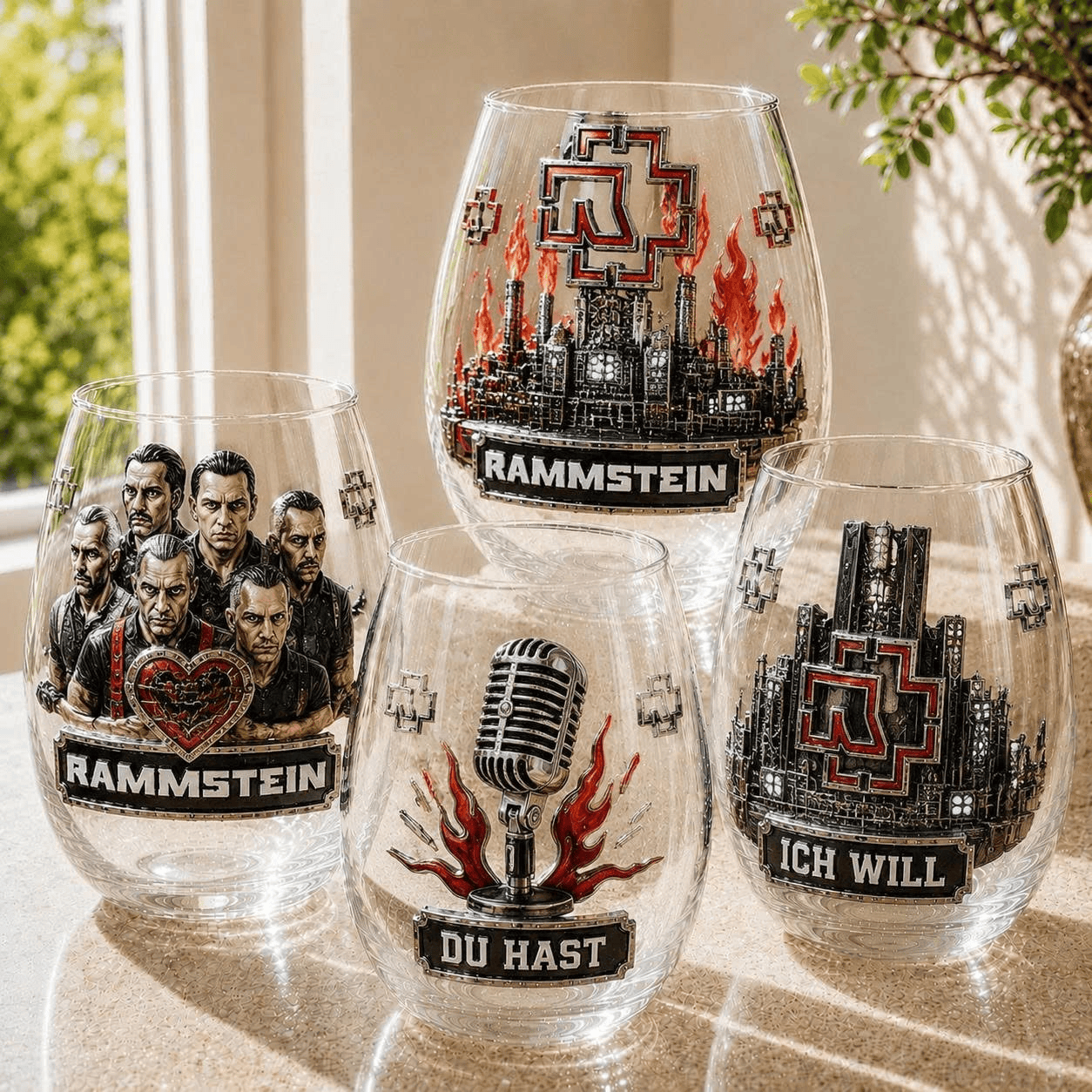 Premium RMS Wine Glass Cup TTN